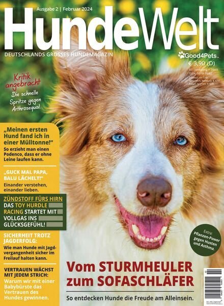 HundeWelt – Februar 2024 Cover