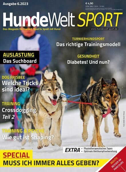HundeWelt Sport – Nr 6 2023 Cover