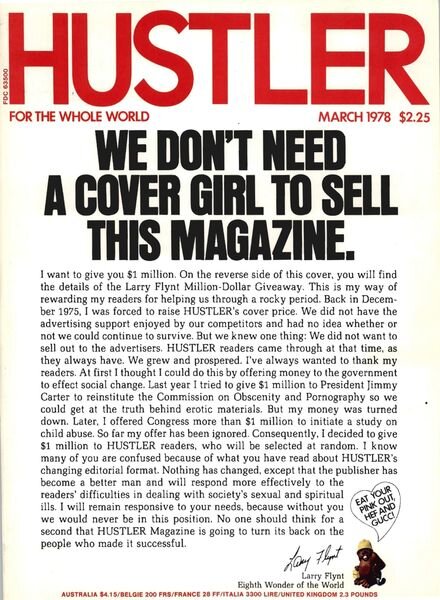 Hustler USA – March 1978 Cover