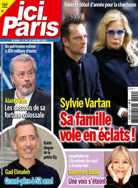Ici Paris – 17 Janvier 2024 Cover
