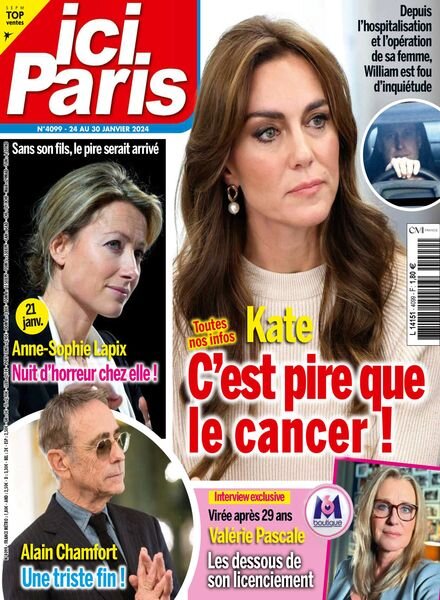 Ici Paris – 24 Janvier 2024 Cover