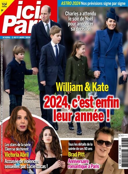 Ici Paris – 3 Janvier 2024 Cover