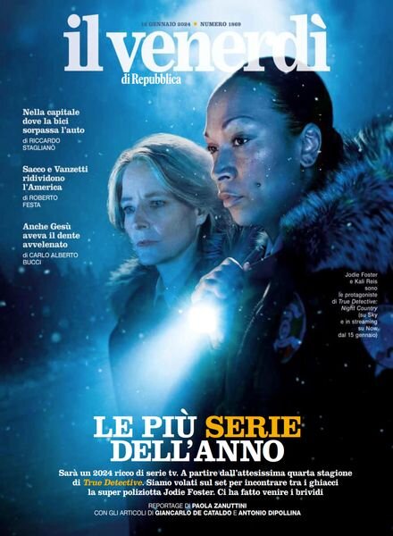 Il Venerdi di Repubblica – 12 Gennaio 2024 Cover
