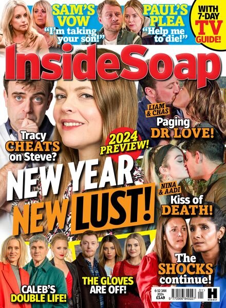 Inside Soap UK – 6 January 2024 Cover
