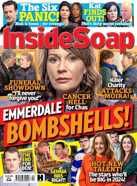 Inside Soap UK – Issue 2 – 13 January 2024 Cover