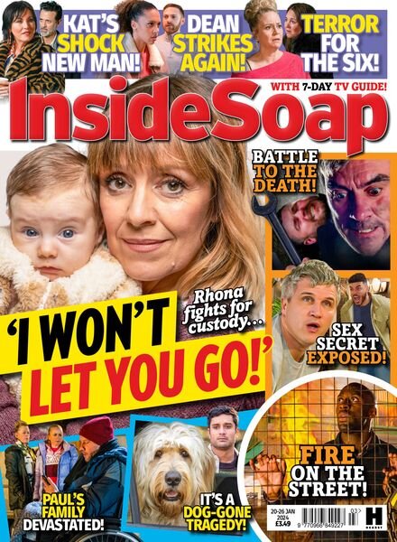 Inside Soap UK – Issue 3 – 20 January 2024 Cover