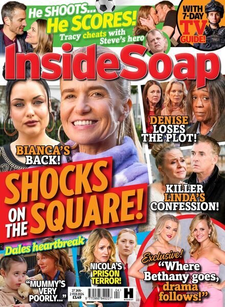 Inside Soap UK – Issue 4 – 27 January 2024 Cover