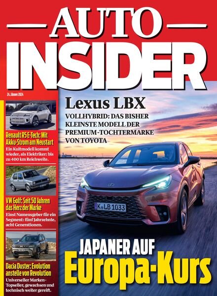 Insider Austria – 24 Januar 2024 Cover