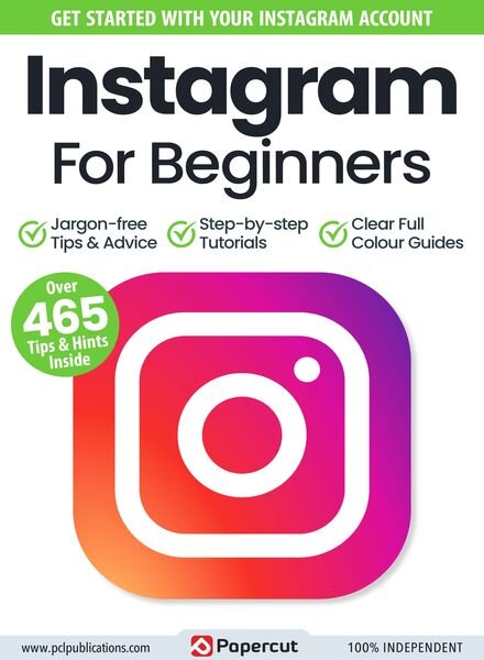 Instagram For Beginners – January 2024 Cover