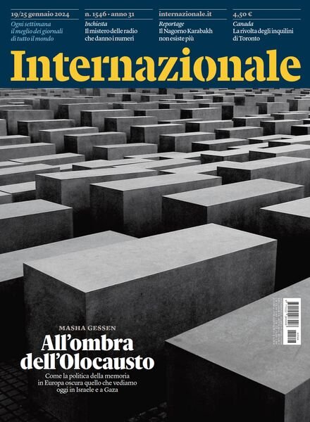 Internazionale – 19 Gennaio 2024 Cover