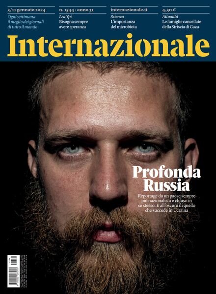 Internazionale – 5 Gennaio 2024 Cover