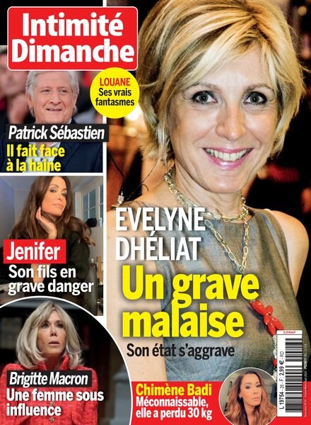 Intimite Dimanche – Fevrier-Mars-Avril 2024 Cover