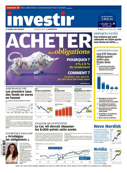 Investir – 13 Janvier 2024 Cover