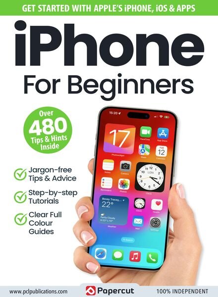 iPhone For Beginners – January 2024 Cover