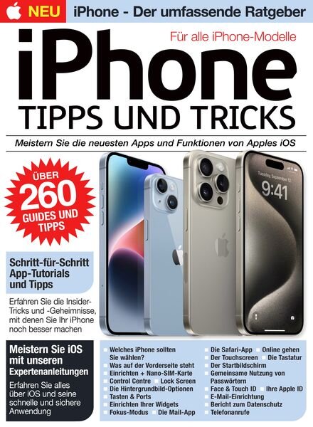 iPhone Tipps und Tricks – Januar 2024 Cover