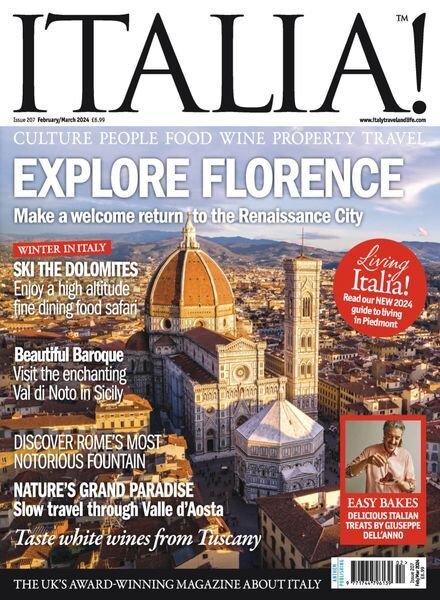 Italia! Magazine – February-March 2024 Cover