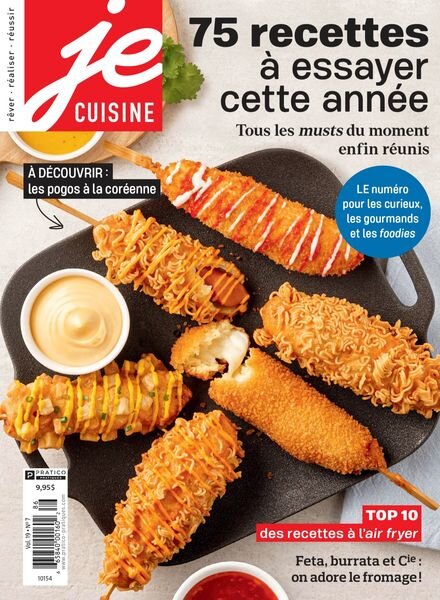 Je Cuisine – Vol 19 N 7 2024 Cover