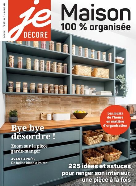 Je Decore – Janvier 2024 Cover