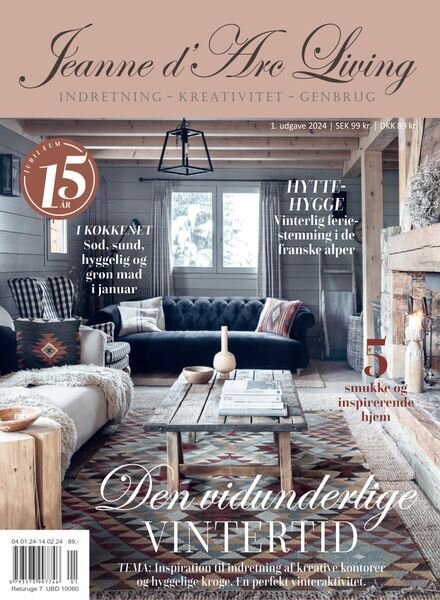 Jeanne d’Arc Living Dansk udgave – 4 Januar 2024 Cover