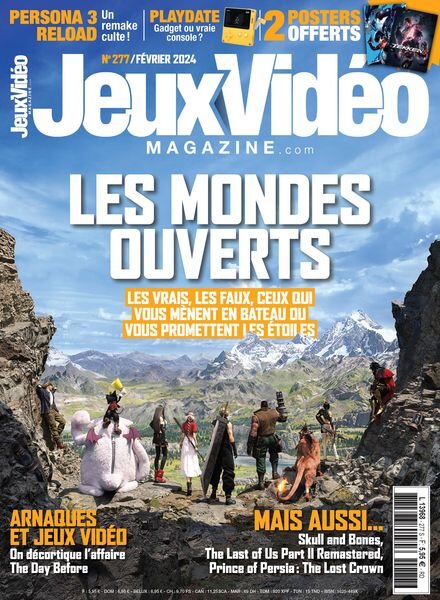 Jeux Video Magazine – Fevrier 2024 Cover