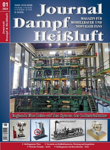 Journal Dampf & Heissluft – Februar 2024 Cover