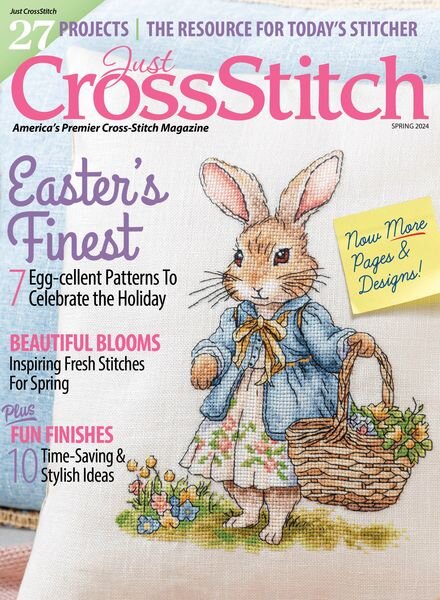Just CrossStitch – Spring 2024 Cover