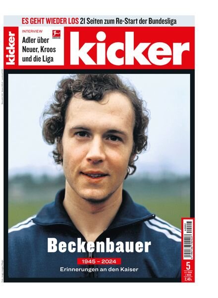 Kicker – 11 Januar 2024 Cover