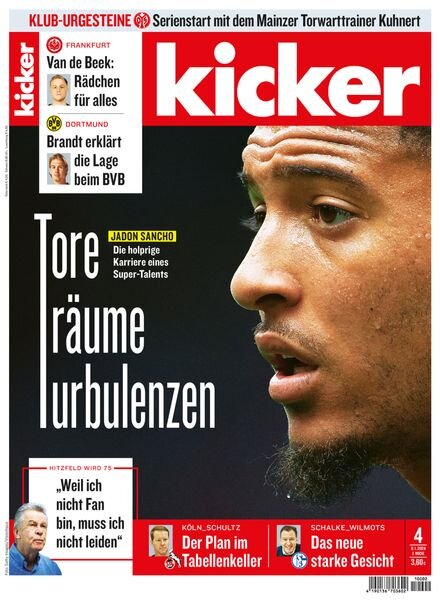 Kicker Sportmagazin – 08 Januar 2024 Cover