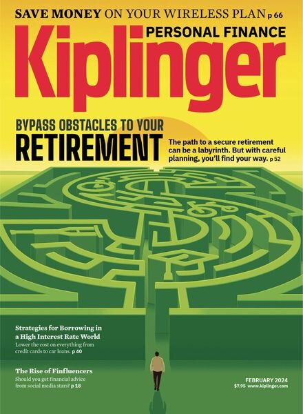 Kiplinger’s Personal Finance – February 2024 Cover