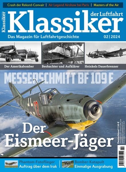 Klassiker der Luftfahrt – Februar 2024 Cover