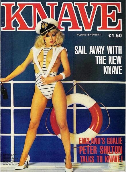 Knave – Volume 18 Number 11 1990 Cover