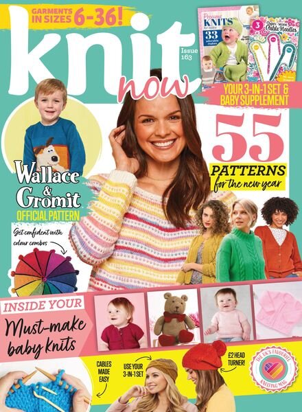 Knit Now – Issue 163 – December 2023 Cover