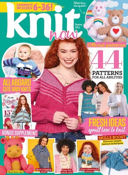 Knit Now – Issue 164 – January 2024 Cover