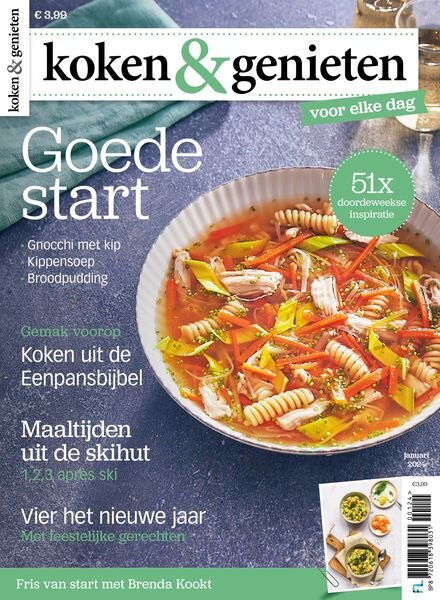 Koken & Genieten – Januari 2024 Cover