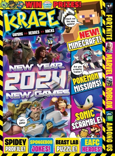 Kraze – Issue 131 – January 2024 Cover
