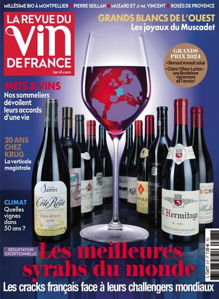 La Revue du Vin de France – 14 Janvier 2024 Cover