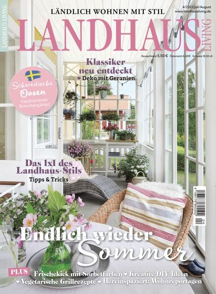 Landhaus Living – Juli-August 2023 Cover