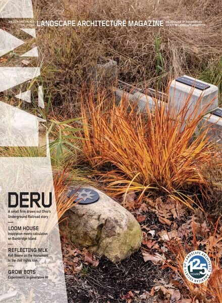 Landscape Architecture Magazine USA – January 2024 Cover