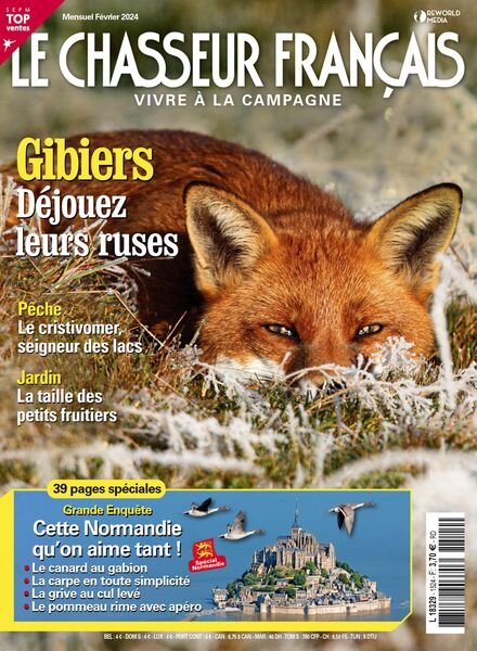 Le Chasseur Francais – Fevrier 2024 Cover