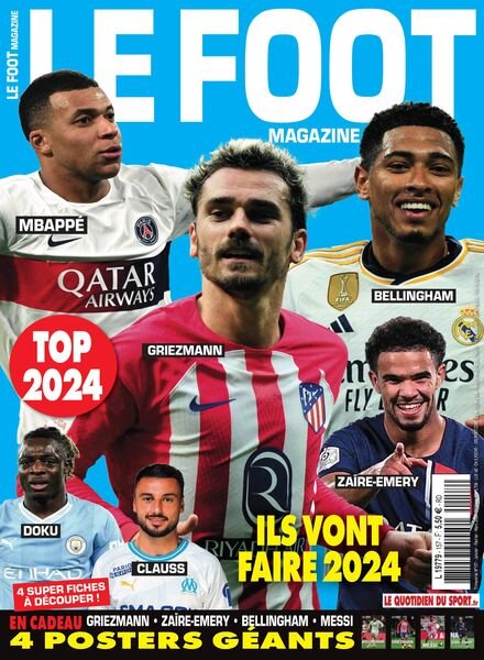 Le Foot Magazine – Janvier-Fevrier-Mars 2024 Cover