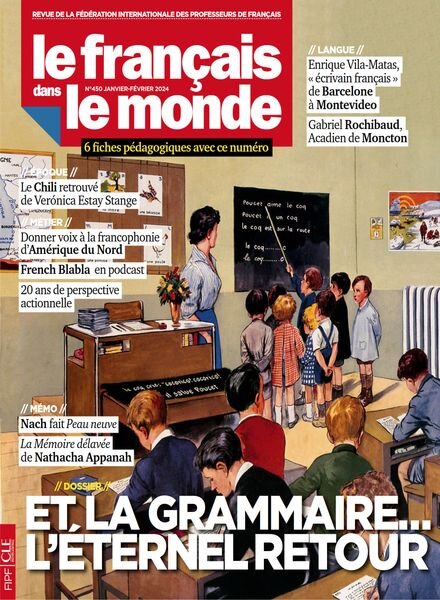 Le francais dans le monde – Janvier-Fevrier 2024 Cover