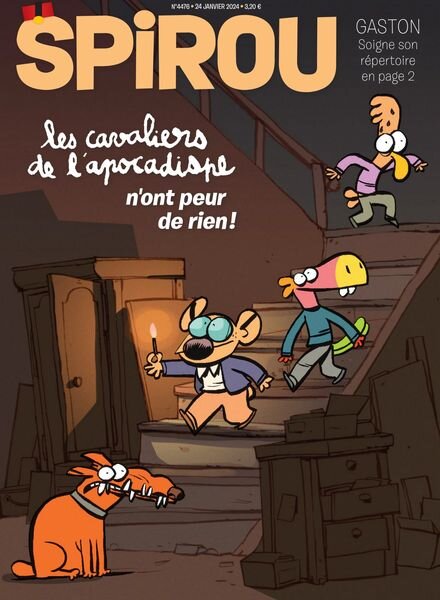 Le Journal de Spirou – 24 Janvier 2024 Cover