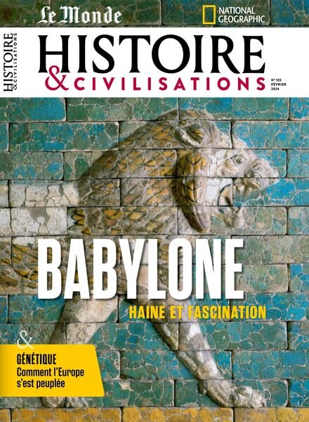 Le Monde Histoire & Civilisations – Fevrier 2024 Cover