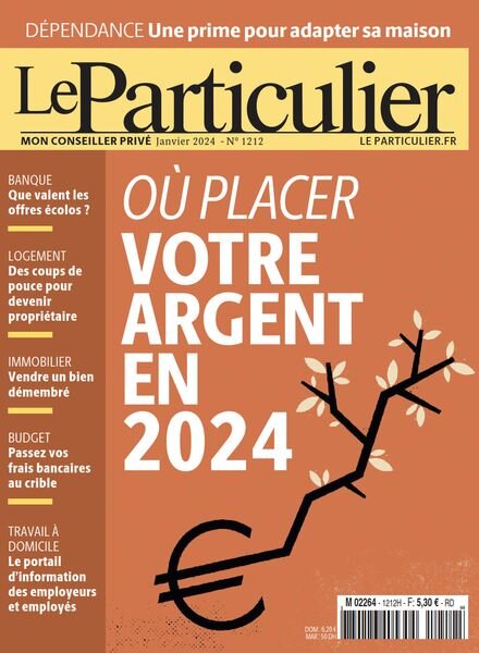 Le Particulier – Janvier 2024 Cover