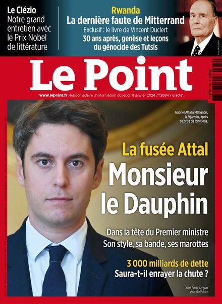 Le Point – 11 Janvier 2024 Cover