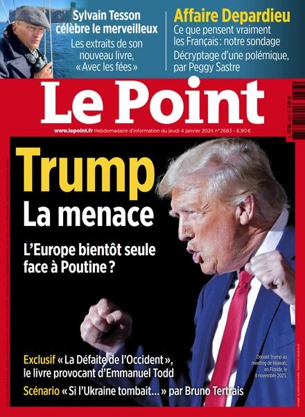 Le Point – 4 Janvier 2024 Cover