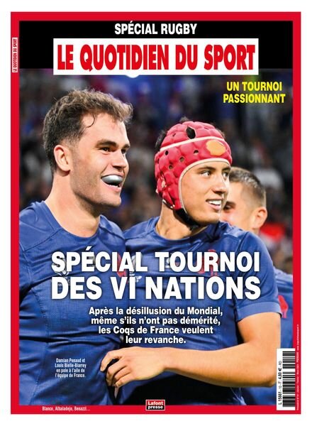 Le Quotidien du Sport – Janvier-Fevrier-Mars 2024 Cover