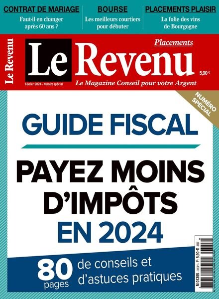 Le Revenu Placements – Fevrier 2024 Cover