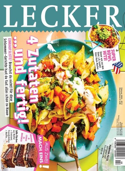 Lecker – Februar 2024 Cover