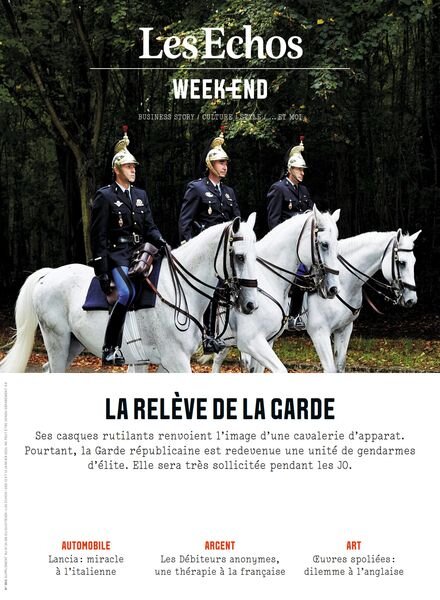 Les Echos Week-end – 12 Janvier 2024 Cover